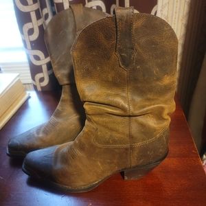 Durango size 8.5 brown cowgirl boots